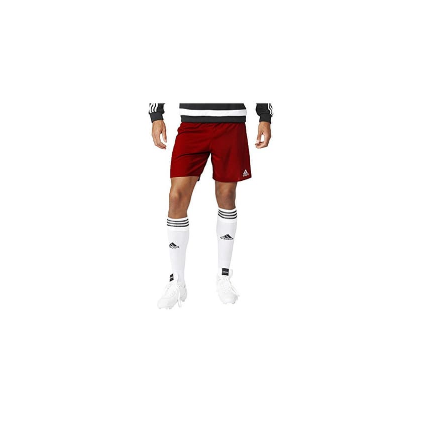 Fitness adidas Parma 16 SHO Sport Shorts, Hombre, Rojo/Blanco