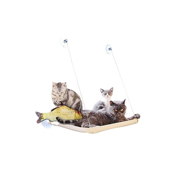 Product Homesupplier Hamaca para Gatos Gato Ventana Pared balda Cama Cat Bed Colchón