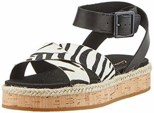 Product Clarks Botanic Poppy, Sandalia con Pulsera para Mujer, Multicolor