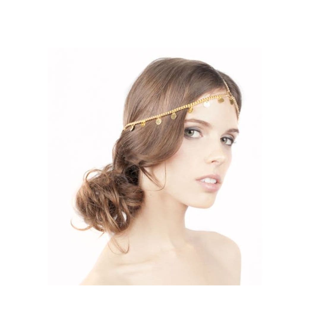 Product Yean cabeza cadena diadema con lentejuelas para las mujeres y las niñas