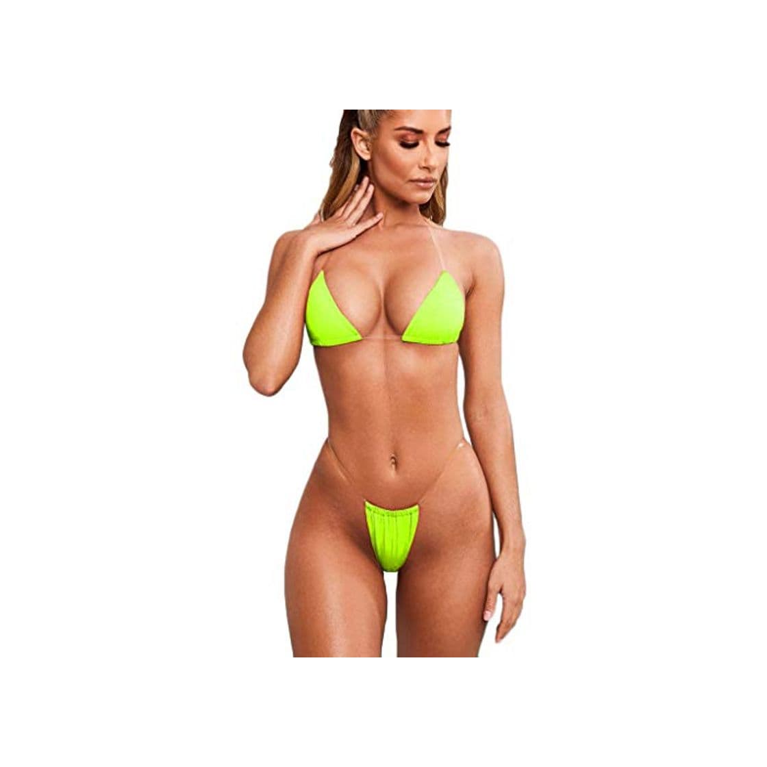 Producto Bikinis Brasileños Mujer 2 Pc Lenceria Sexy Picardias Simple y Clásico Elegante