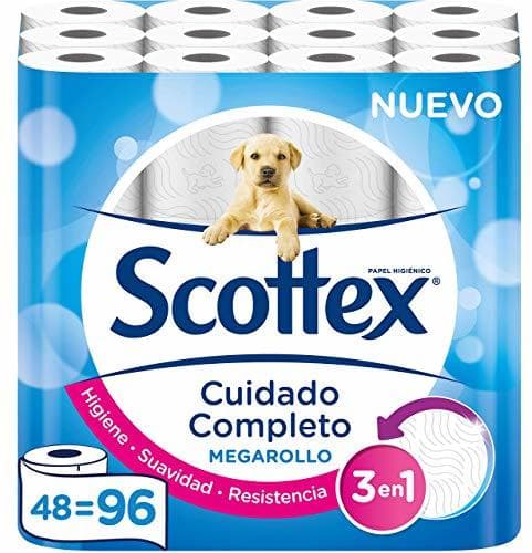 Beauty Scottex Megarollo Papel Higiénico, 48 Megarollos