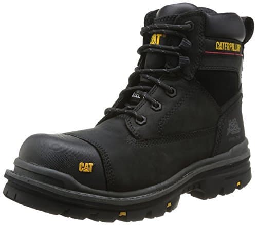 Product Cat Footwear Gravel 6 S3 - Zapatos de protección, unisex, Negro