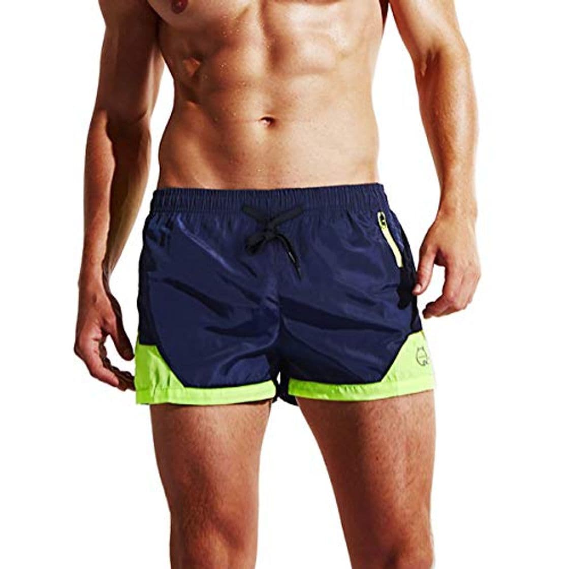 Product Lachi Bañador Traje de Baño Hombres Pantalones Cortos de Playa para Hombre de Natación Playa Piscina