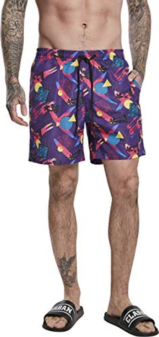 Product Urban Classics Pattern Swim Shorts Bañador para Hombre