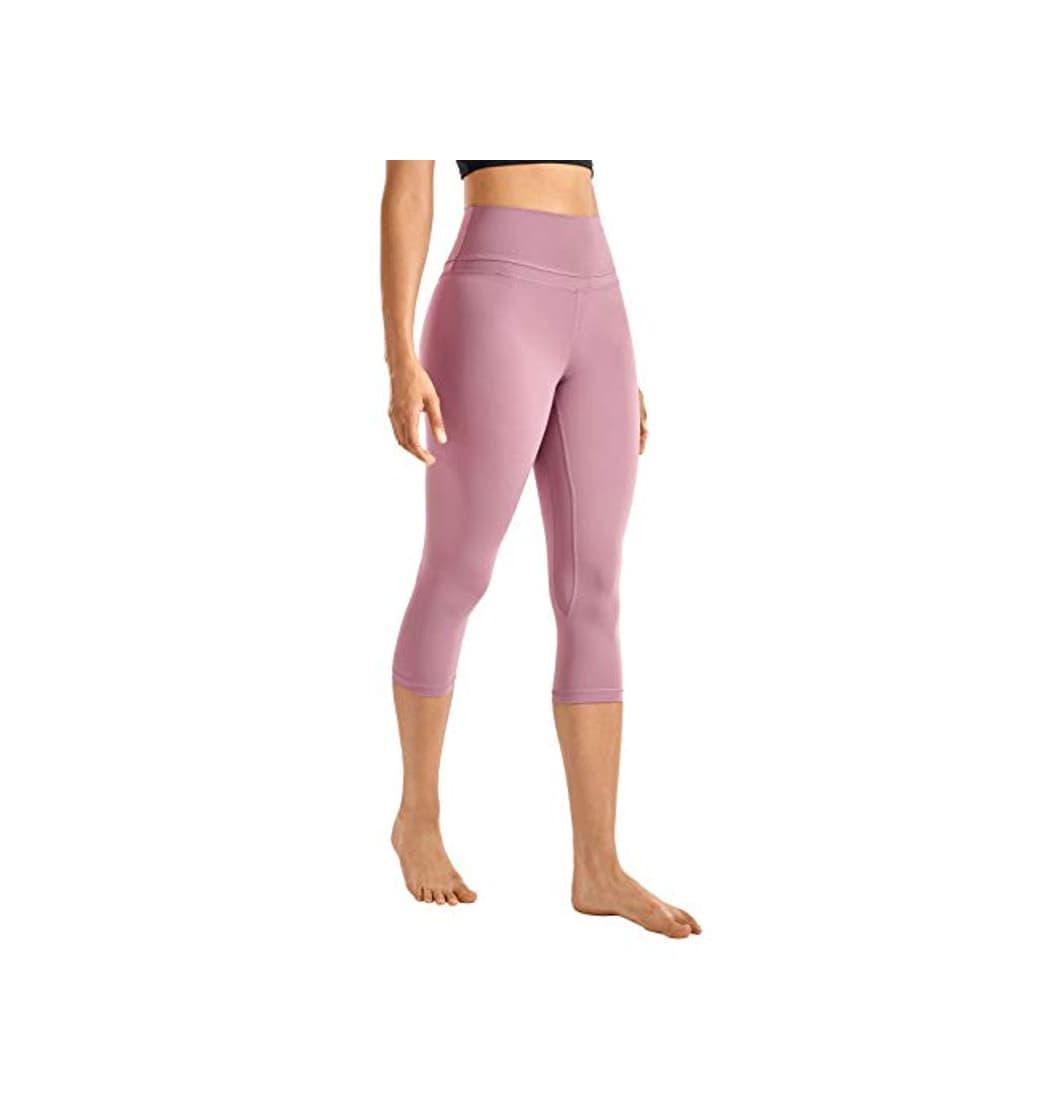 Fashion CRZ YOGA Mujer Naked Feeling Leggings Deportivas Cintura Alta Yoga Fitness Pantalones