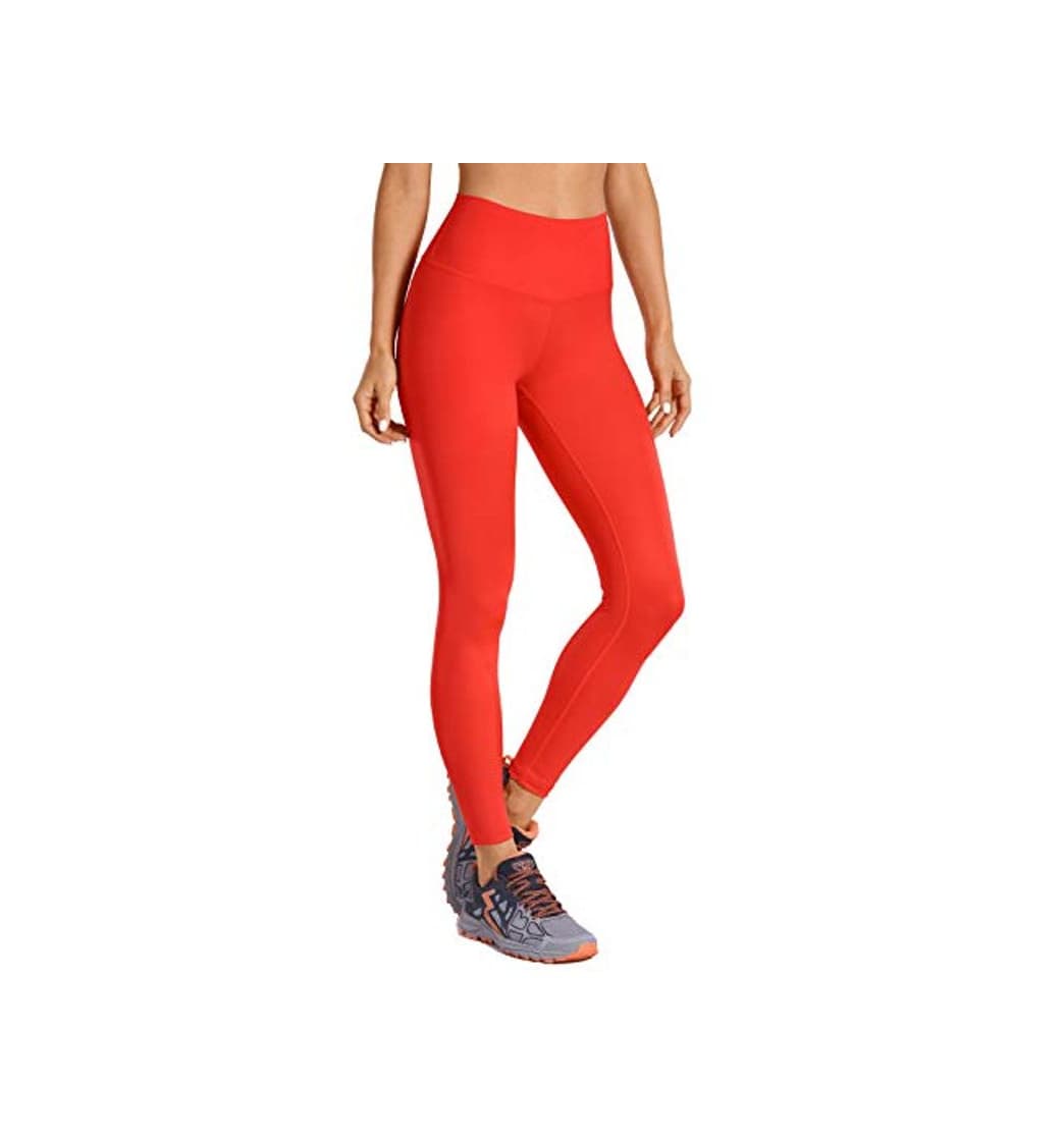 Fashion CRZ YOGA Mujer Mallas Largos Leggings Deportivos Cintura Alta con Bolsillo