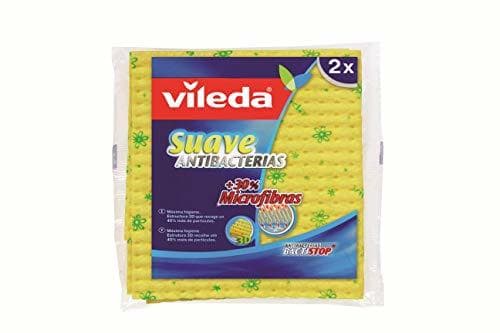 Place Vileda 142012 - Bayeta Suave Antibactérias con 30% Microfibras