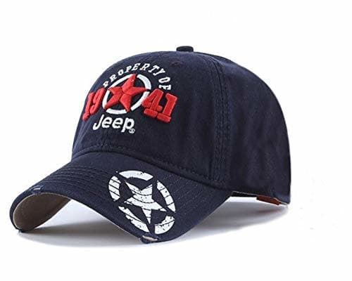 Place Jeep 1941 Unisex Ajustable Horizon Classic Gorra de béisbol de algodón teñido