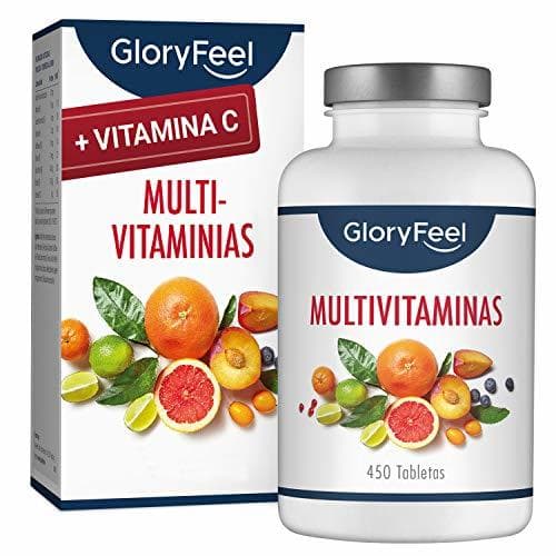 Product Multivitaminas y Minerales - Con Vitamina C para su sistema inmunológico -