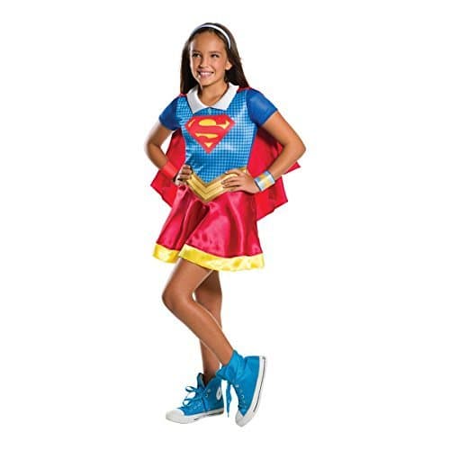 Place Warner-I- 620742 M-Disfraz para niña, diseño de Super héros-Super-girl talla M