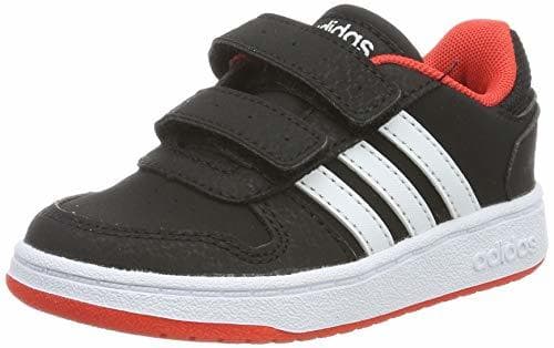 Fashion Adidas VL Court 2.0 CMF I, Zapatillas de Gimnasia Unisex bebé, Blanco