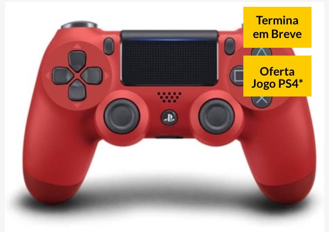 Product Comando PS4 Dualshock Magma Red v2 (Wireless)