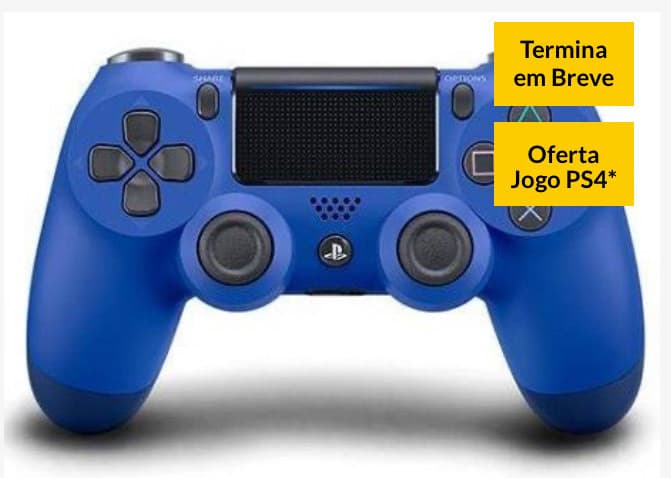 Product Comando PS4 Dualshock Wave Azul v2 (Wireless)