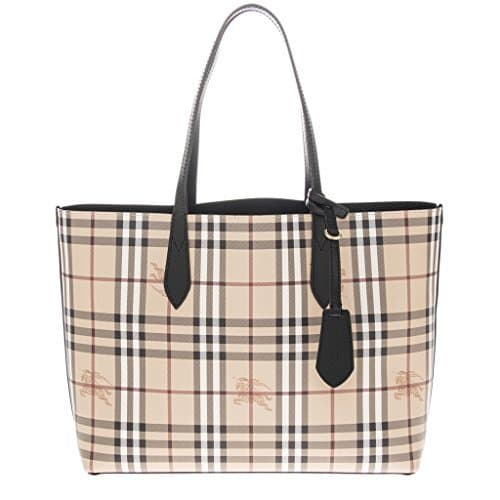 Moda Burberry Bolso Tote Reversible MD Lavenby