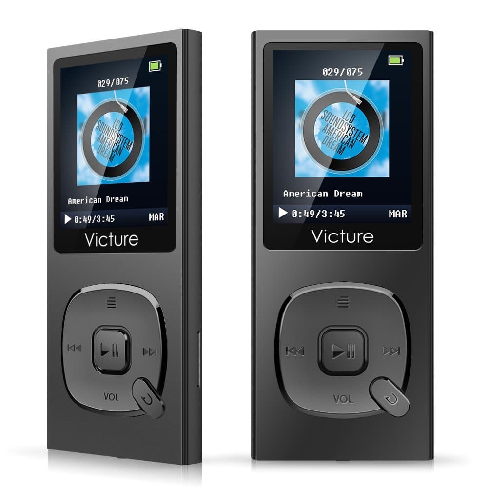 Place Victure Reproductor de MP3 MP4 100 Horas de Tiempo de Espera 8GB