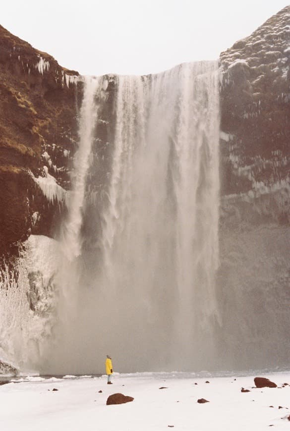 Place Skógafoss Waterfall