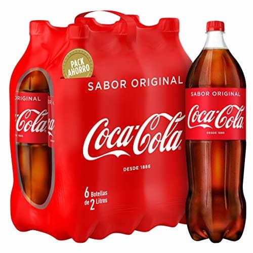 Product Coca-Cola Bebida Refrescante Aromatizada - 6 Botellas x 2000 ml - Total