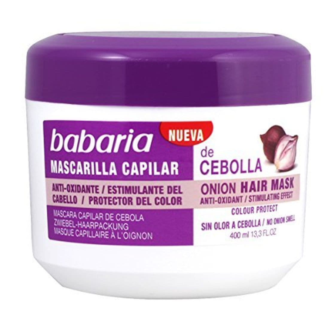 Producto Babaria Mascarilla Capilar de Cebolla Anti Oxidante