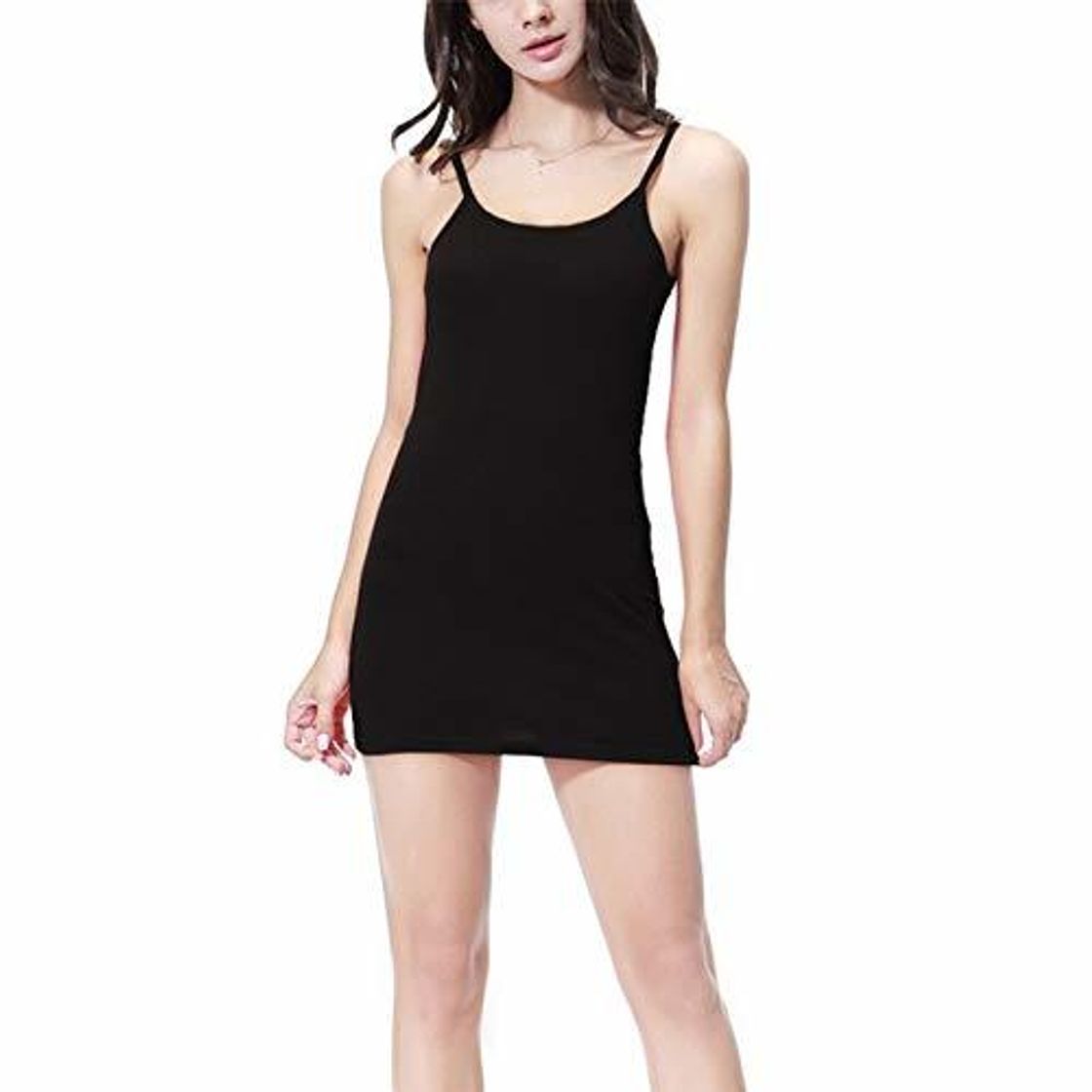 Producto NOBRAND Primavera Verano Cami Dress Mujeres Casual Camisole Slip Dress Mujer Home