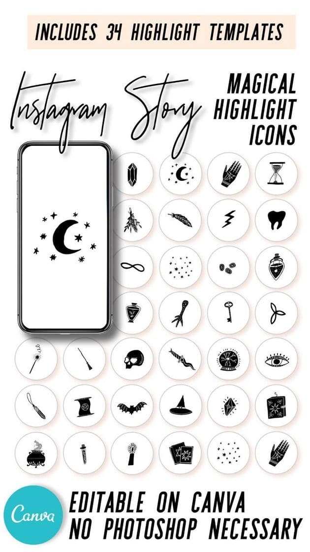 Moda Instagram Story Highlight icons