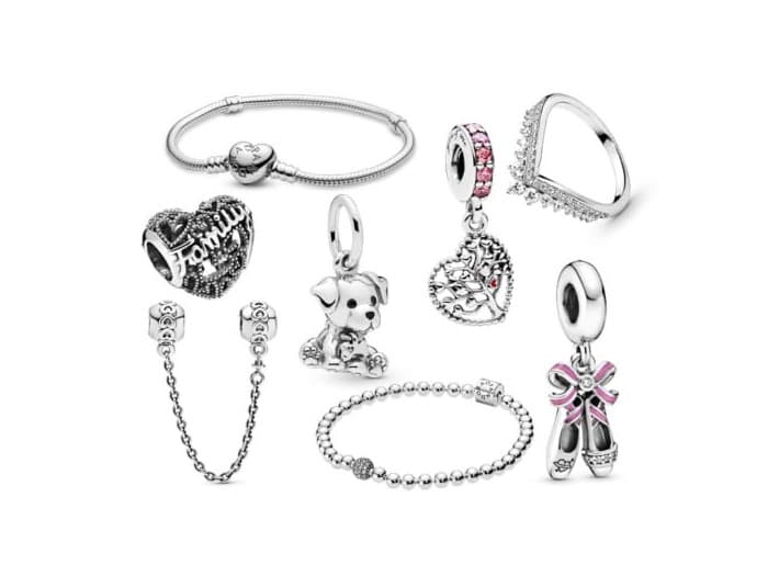 Fashion Pandora Moments - Pulsera de Mujer de Plata de Ley