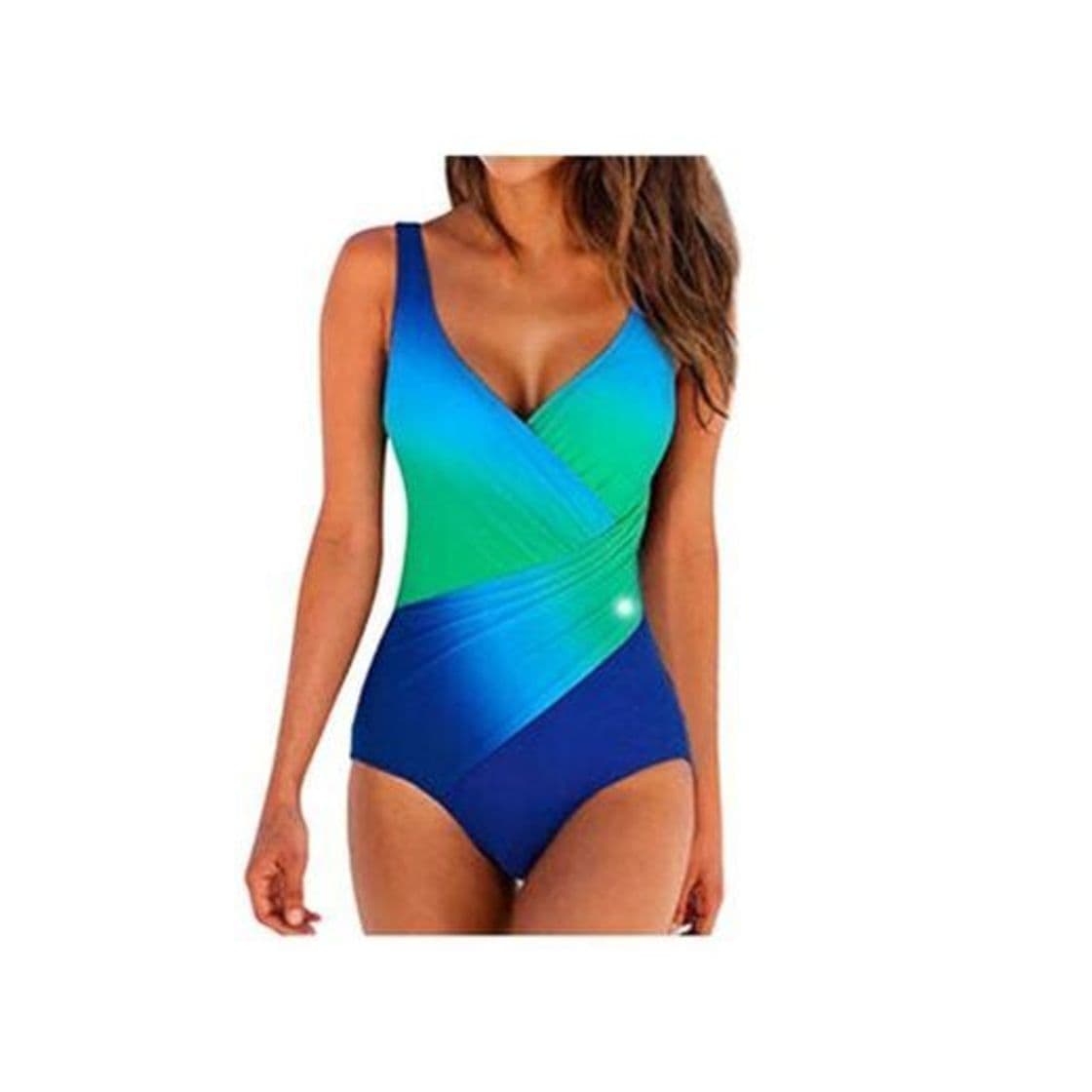 Producto Overdose Traje De BañO para Mujer con Relleno Push Up Estampado Moda Una Pieza Ropa De Playa Monokini BañAdor Deportivo Vintage Verano Tallas Grandes 5XL