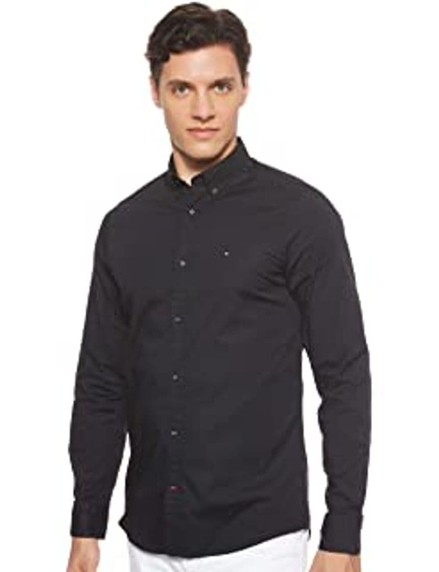 Product Tommy Hilfiger Core Stretch Slim Poplin Shirt Camisa, Blanco