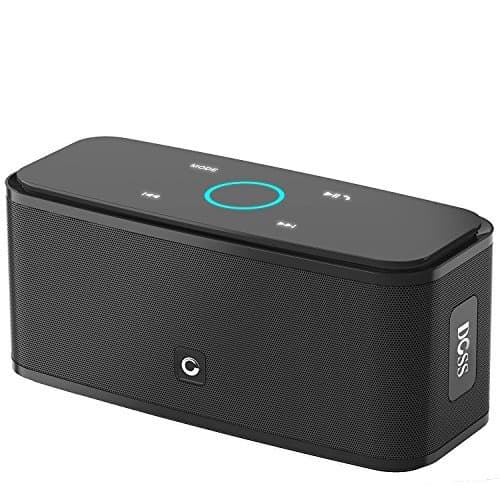 Electronic DOSS SoundBox - Altavoz Bluetooth con Tacto Sensible, Potente Subgrave 12W,Doble Controlador