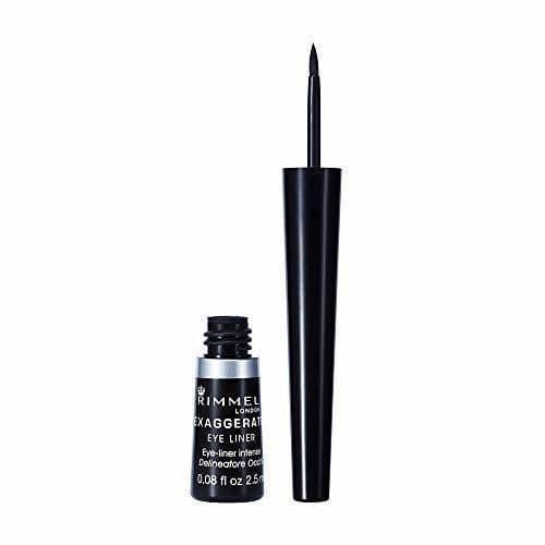 Beauty Rimmel London Exaggerate Liquid Eye Liner Delineador Líquido Tono 001 100% Black-