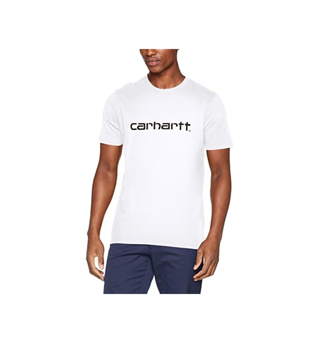 Producto Carhartt S/s Script T-Shirt Camiseta de Tirantes, Blanco