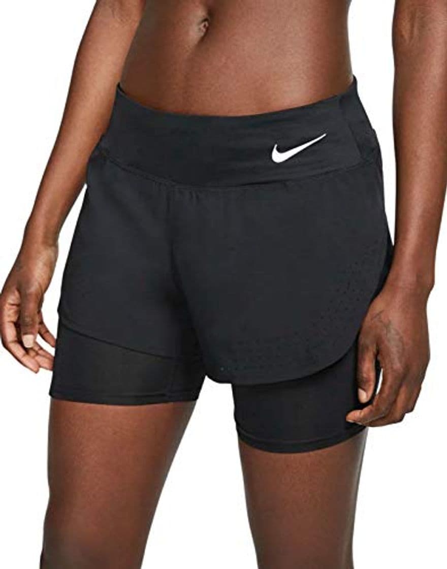 Producto NIKE W Nk Eclipse 2in1 Short Sport Shorts, Mujer, Black/