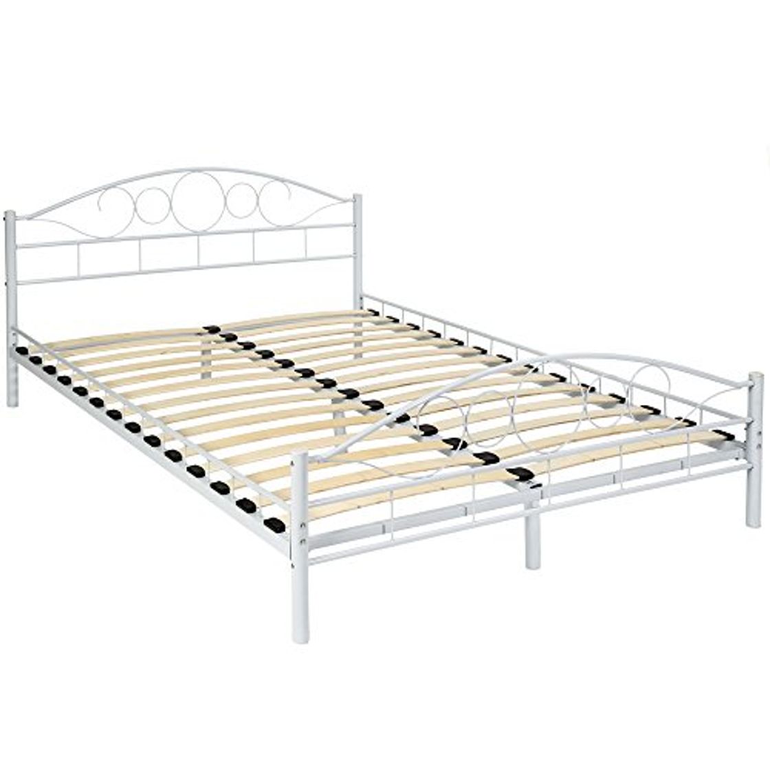 Lugar TecTake Cama de Metal Estructura con somier - Varios Modelos -