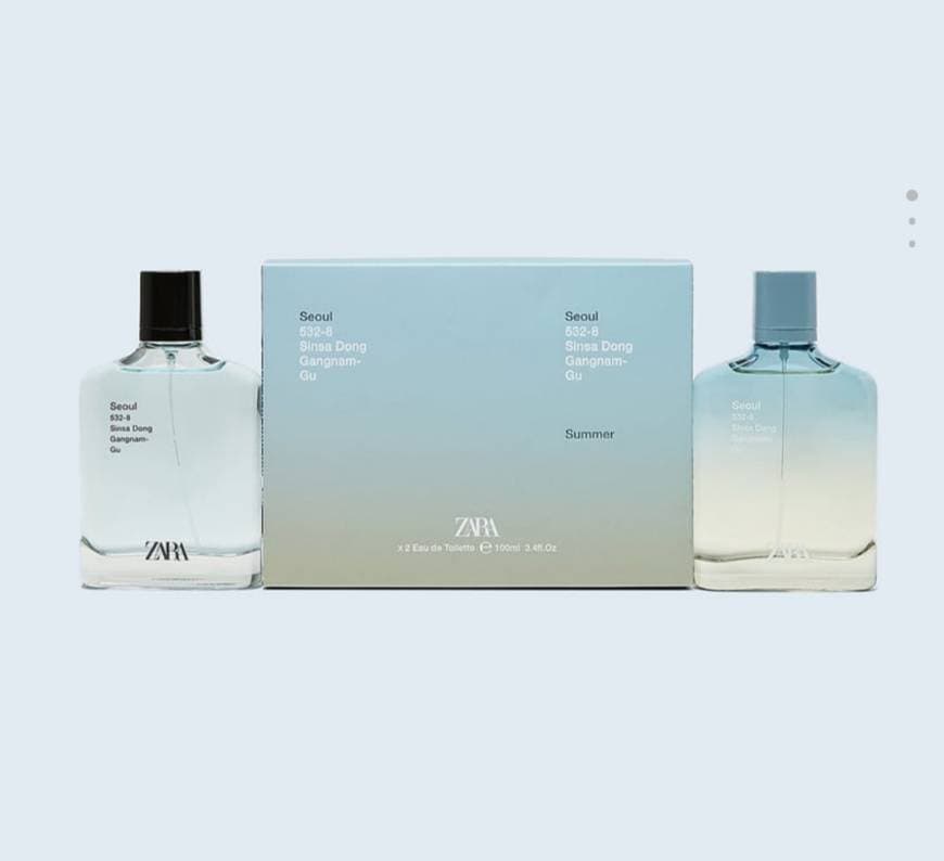 Product ZARA Eau de Toilette duo set: Seoul