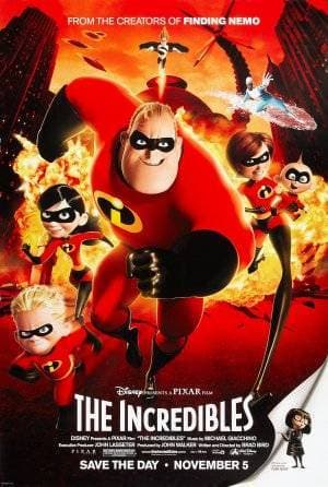 Movie The Incredibles - Os Incríveis 