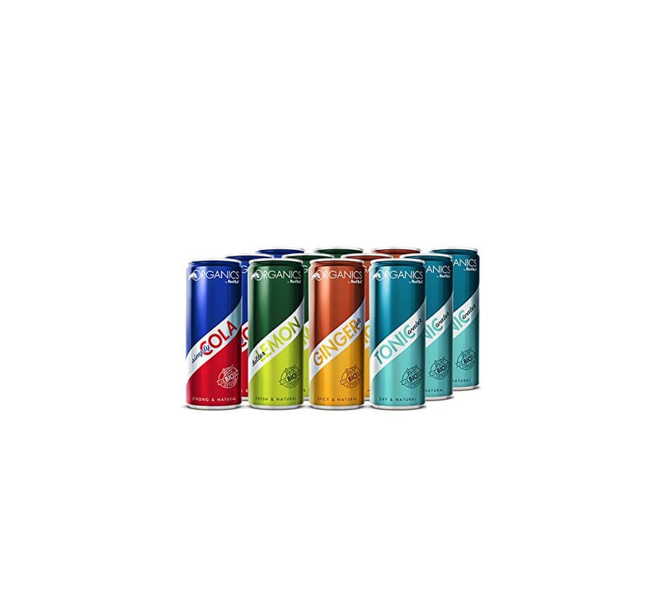 Product Organics Red Bull, 12 Unidades