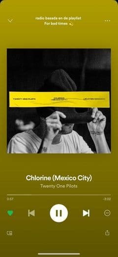 Moda Chlorine (Mexico City) by Twenty One Pilots on Spotify