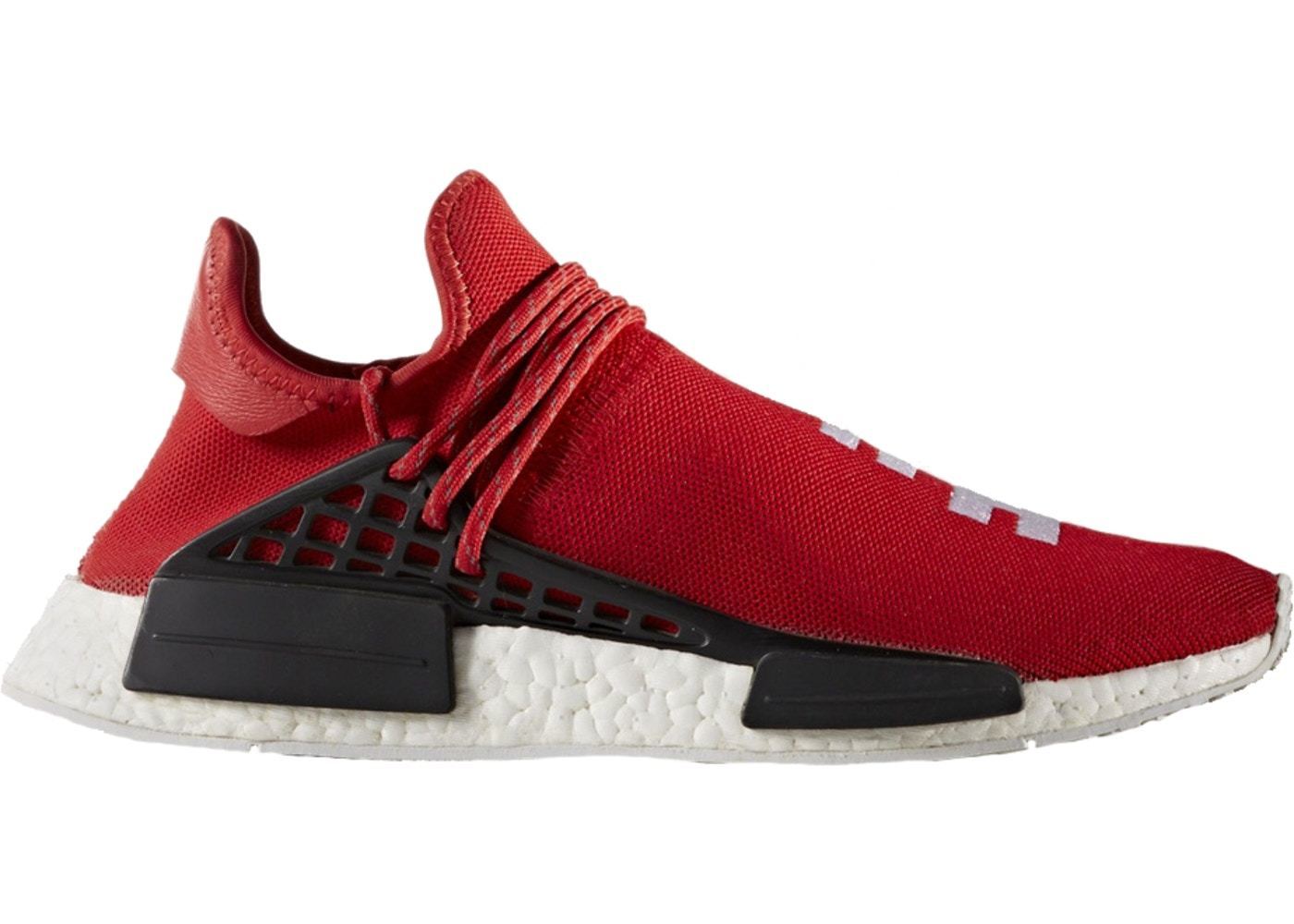 Moda adidas NMD HU Pharrell Human Race Scarlet - BB0616