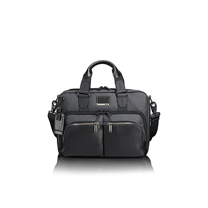 Fashion Tumi Alpha Bravo - Albany Slim Commuter Brief 14" Maletín, 37 cm,