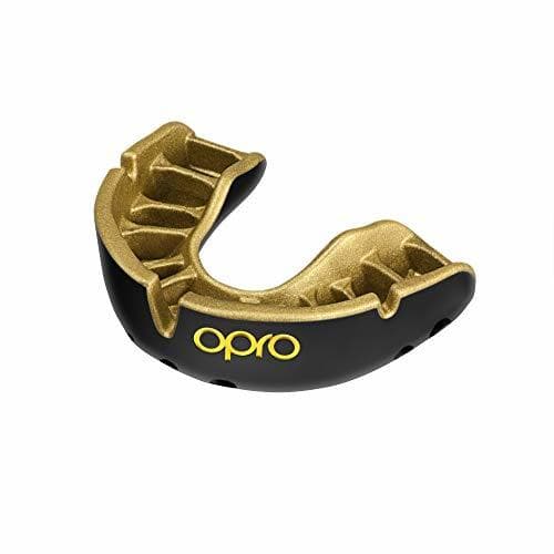 Lugar OPRO Protector Bucal Self-Fit Gold - Protector bucal - para Rugby, Hockey,