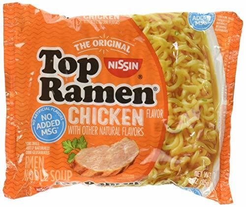 Producto Nissin Top Ramen Noodle Soup Chicken Flavor 3 Ounce Packages