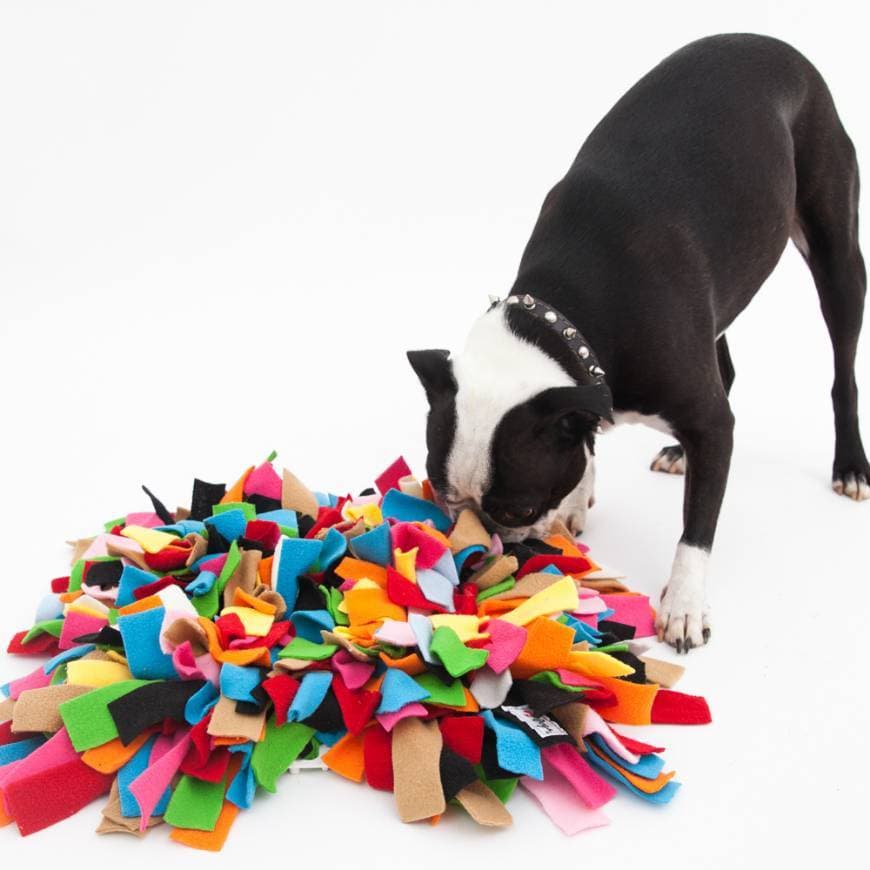 Producto Sniff Diggy™ Fun Mental Stimulation Nose Work Mat Confetti 
