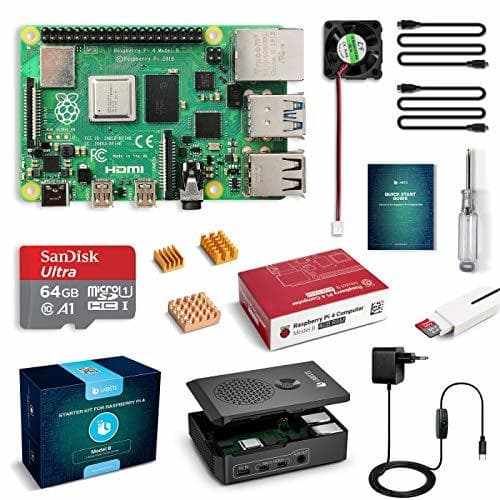 Product LABISTS Raspberry Pi 4 Model B Kit de 4 GB con SD