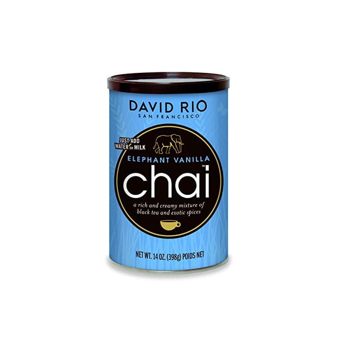 Product David Rio Chai Mix, Elephant Vanilla, 14 Ounce