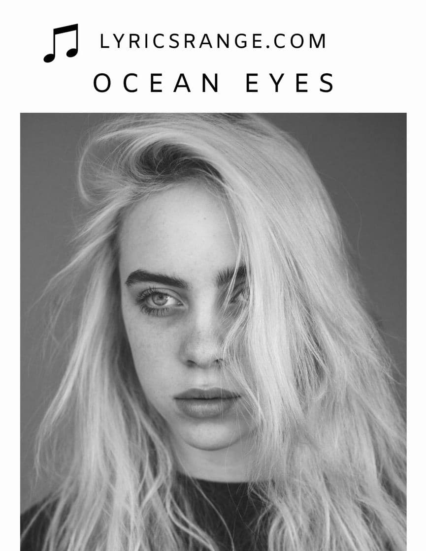 Canción ocean eyes