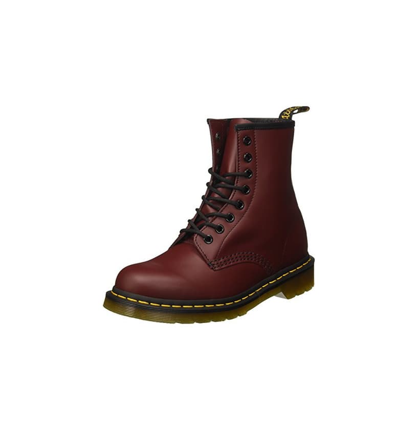 Moda Dr. Martens 1460, Botas Unisex Adulto, Rojo