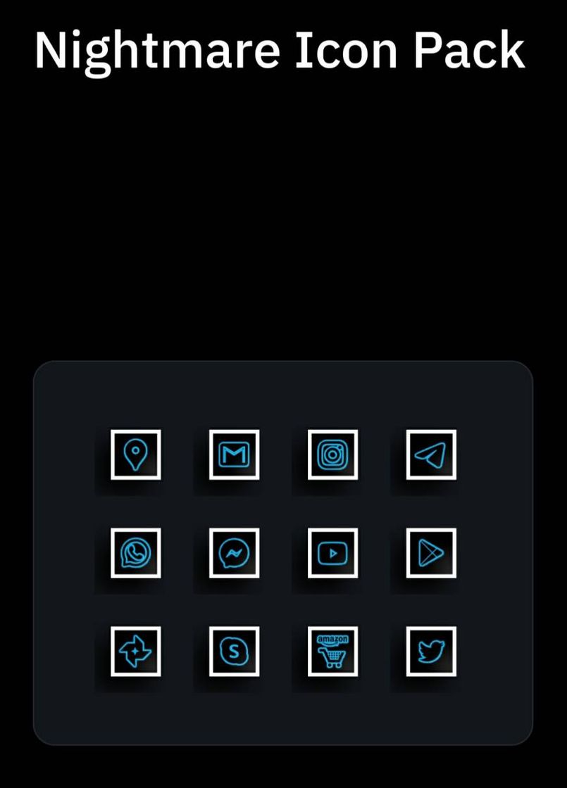 Moda Nightmare Icon Pack