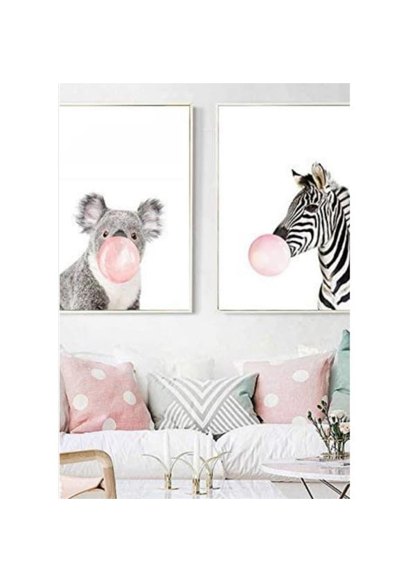 Home TOOGOO Kawaii Animal Coala Poster de impresion de arte Pintura de lona