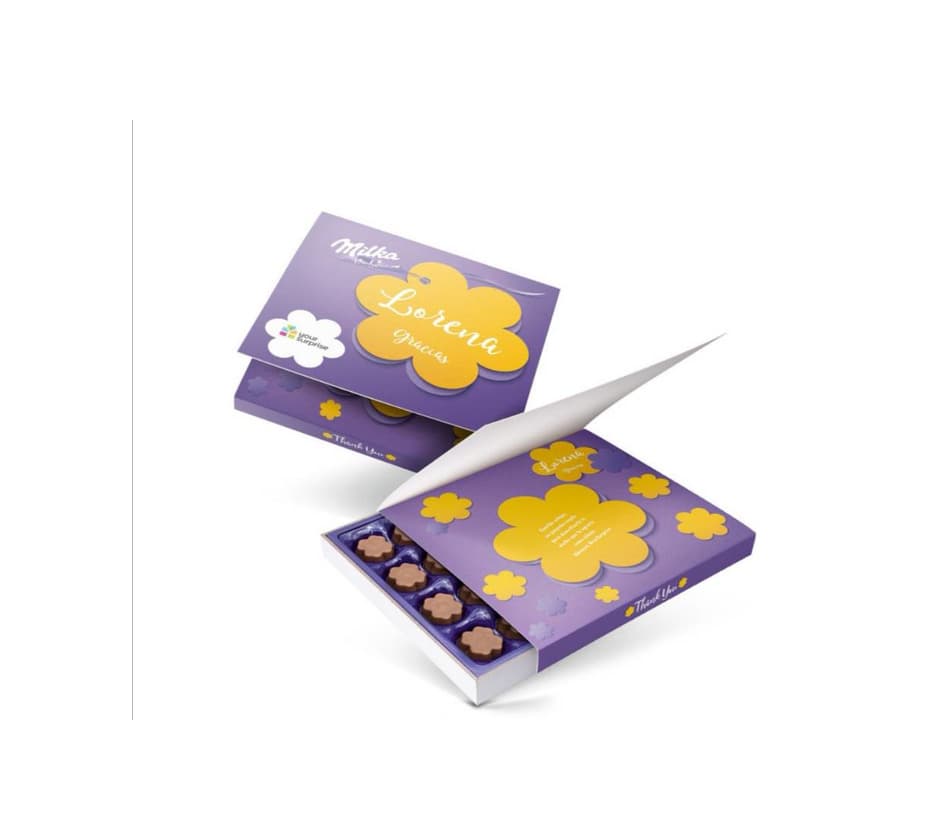 Product Caja de Chocolates Milka grabada