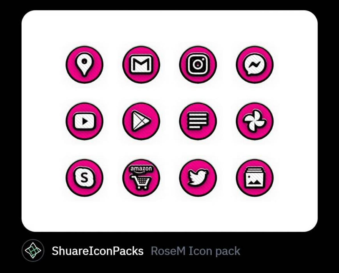 Moda RoseM Icon Pack 